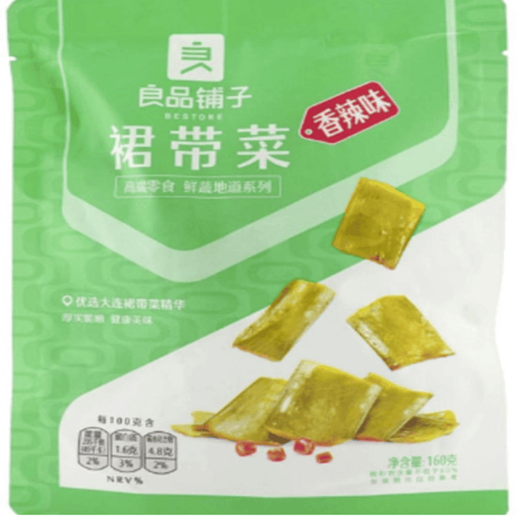 良品铺子 裙带菜香辣味160g
