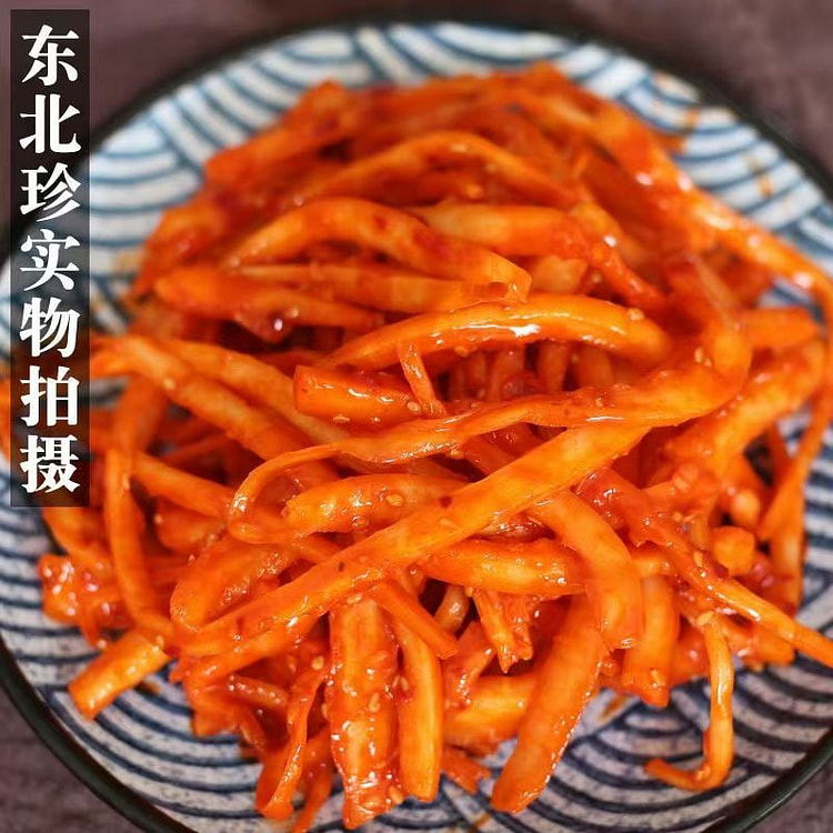 Sanhan Nongyuan mixed with platycodon, Yanbian spicy mixed with platycodon 