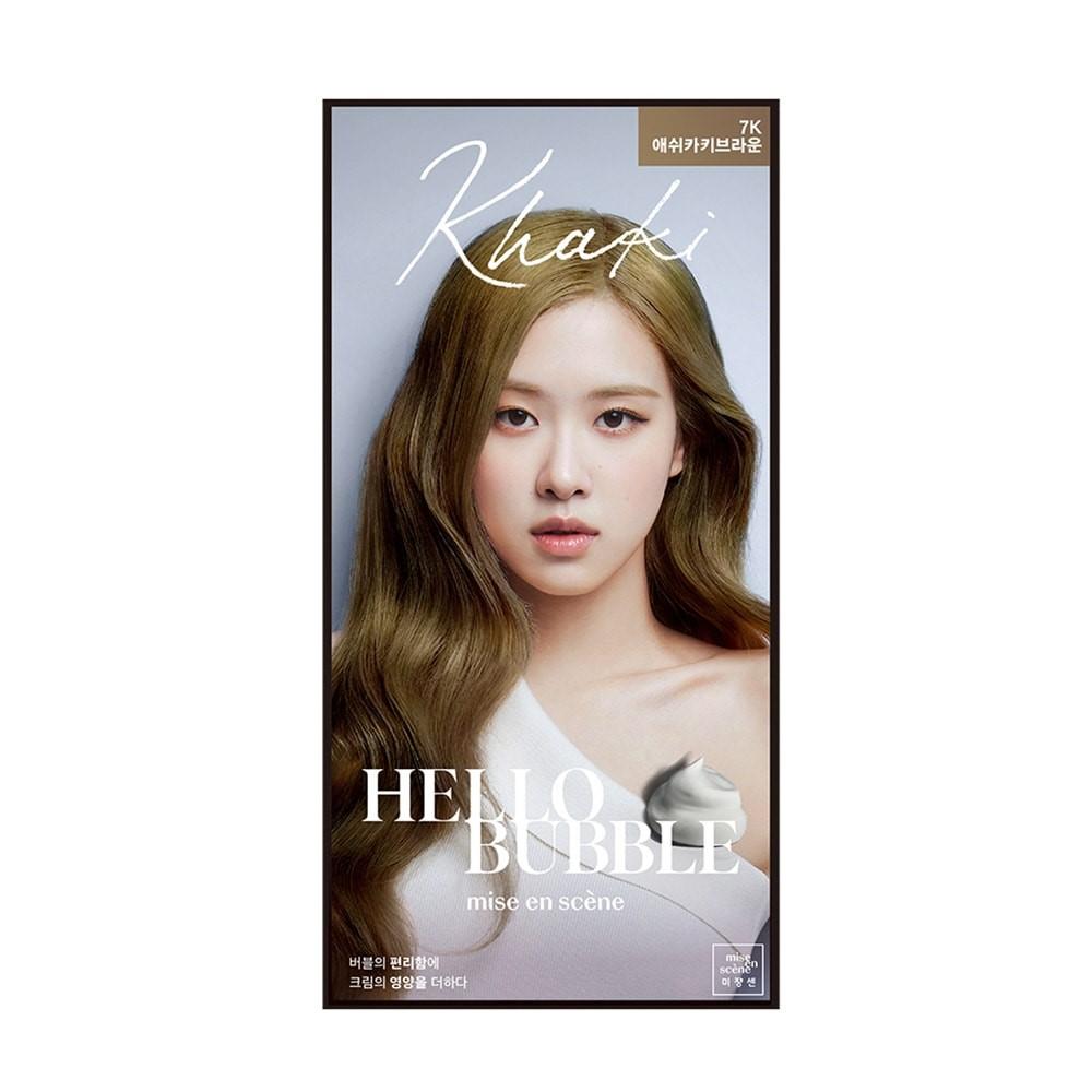 Get Mise en Scene Hello Bubble x BLACKPINK Hair Dye 7K Ash Khaki