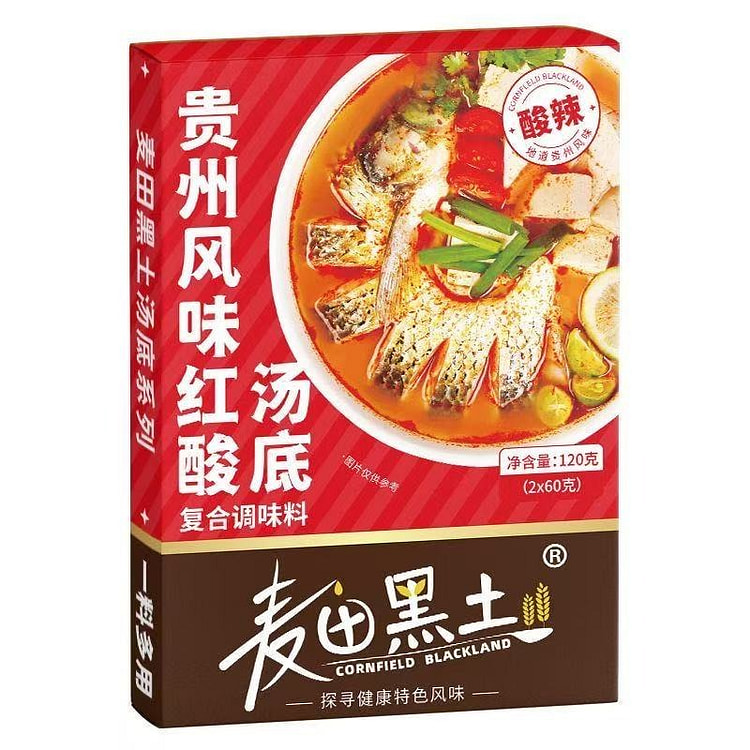 贵州风味红酸汤火锅底料120g*1盒 120 克