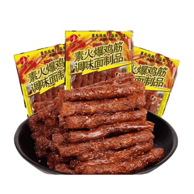 君仔 素火爆鸡筋辣条 18g/袋 1 包