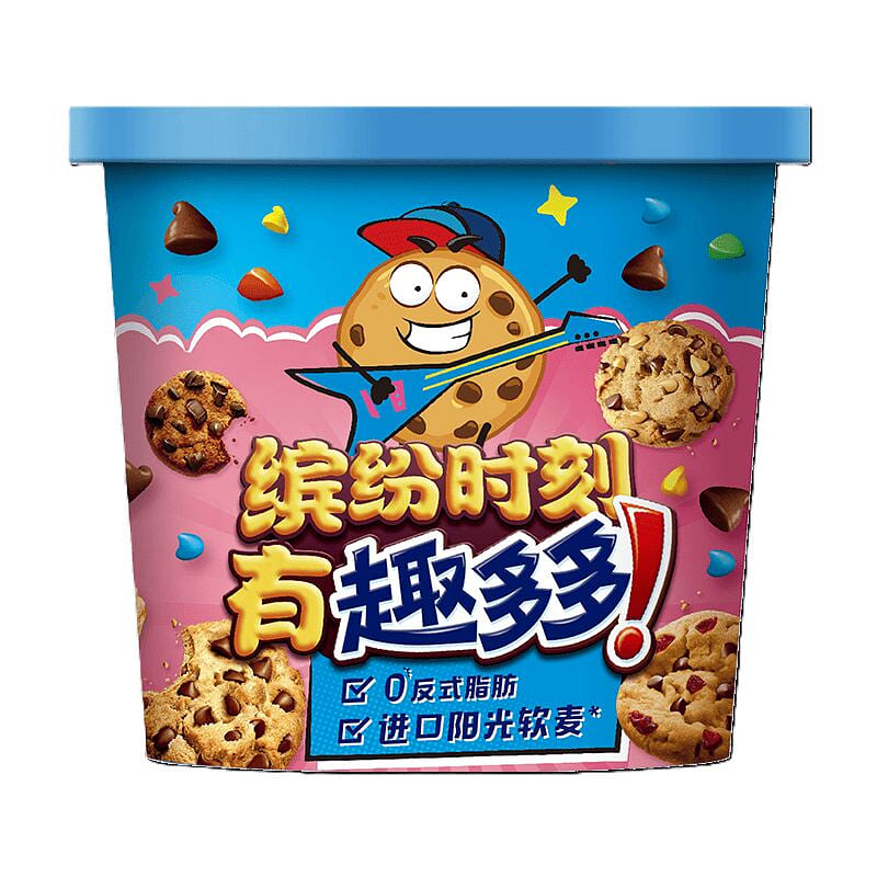 Assorted Flavors Cookie Bucket 375 g