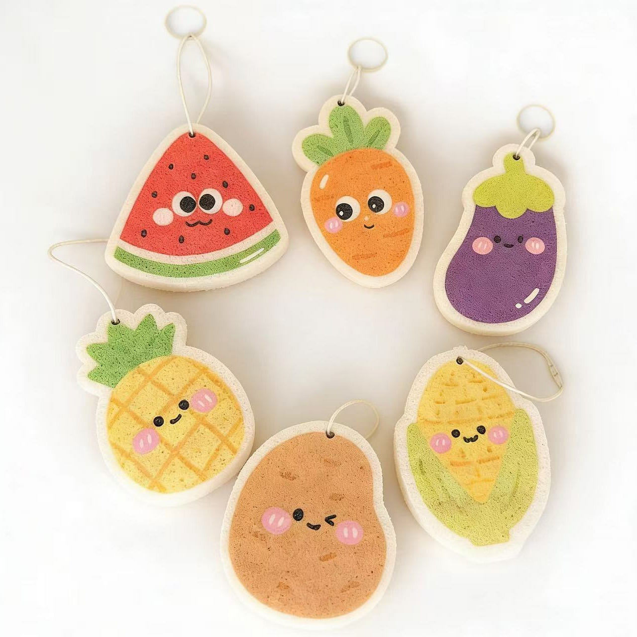 Kitchen Lele Sponge Dishcloths * 6 pieces 6 each