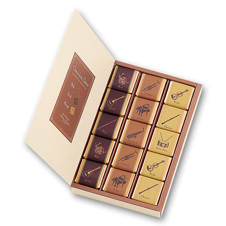 Monloire Melody Assorted Chocolate Gift Box 30pcs 1 each