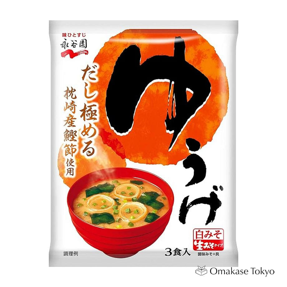Nagatanien Miso Soup Yuuge 3 servings x 10 pieces 727 g