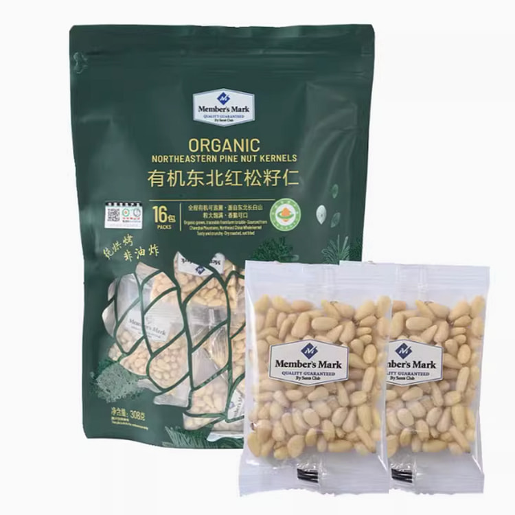 【山姆】有机东北红松籽仁308g