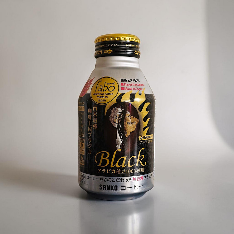 Sanko | Japan Premium Fabo Black Coffee 275 ml