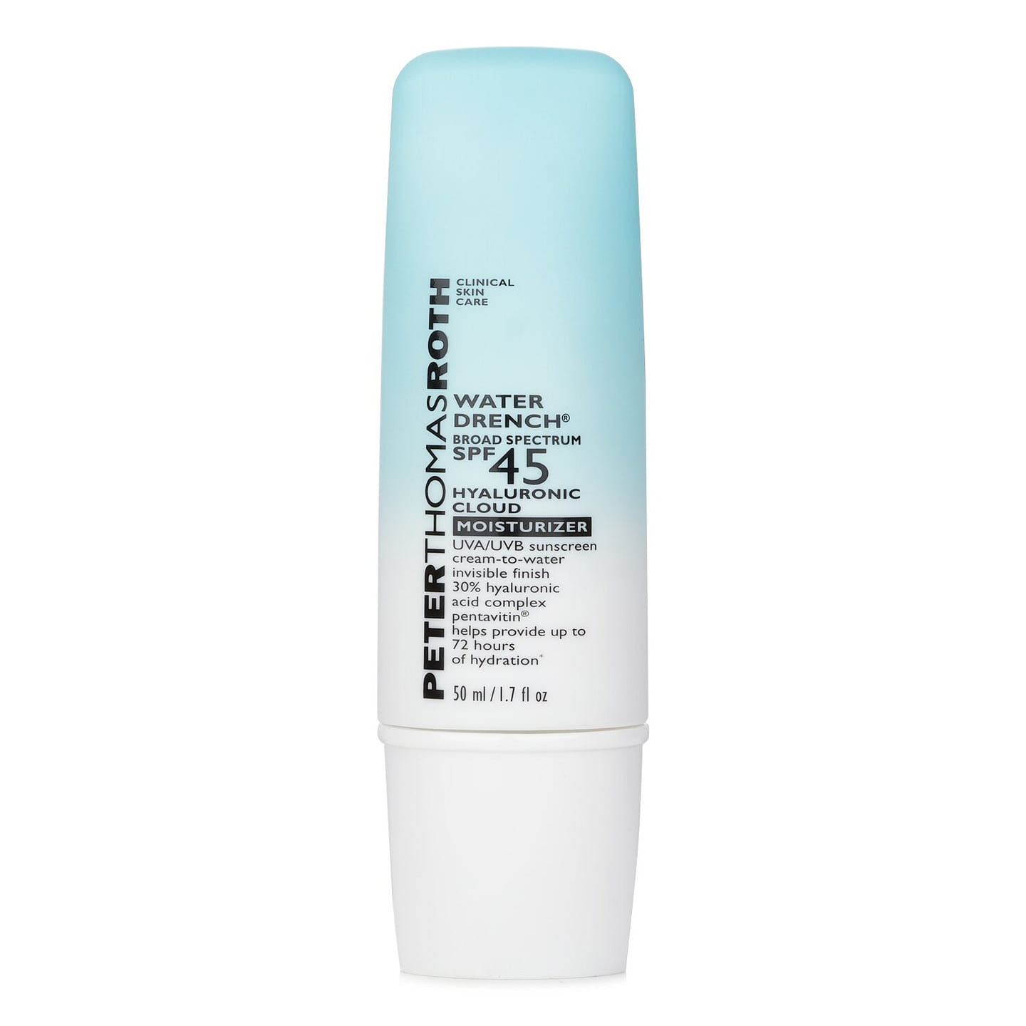 Peter Thomas Roth Water Drench Hyaluronic Cloud Moisturizer SPF 45 UVA/UVB Sunscreen 50 ml