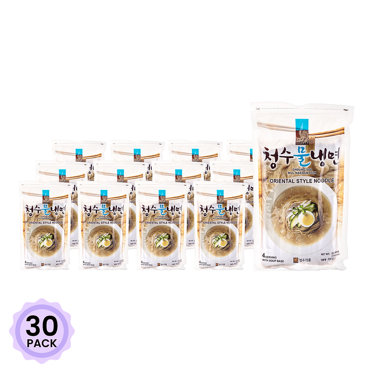 Choung Soo 韩式冷面  四人份 25.4 盎司*30 包