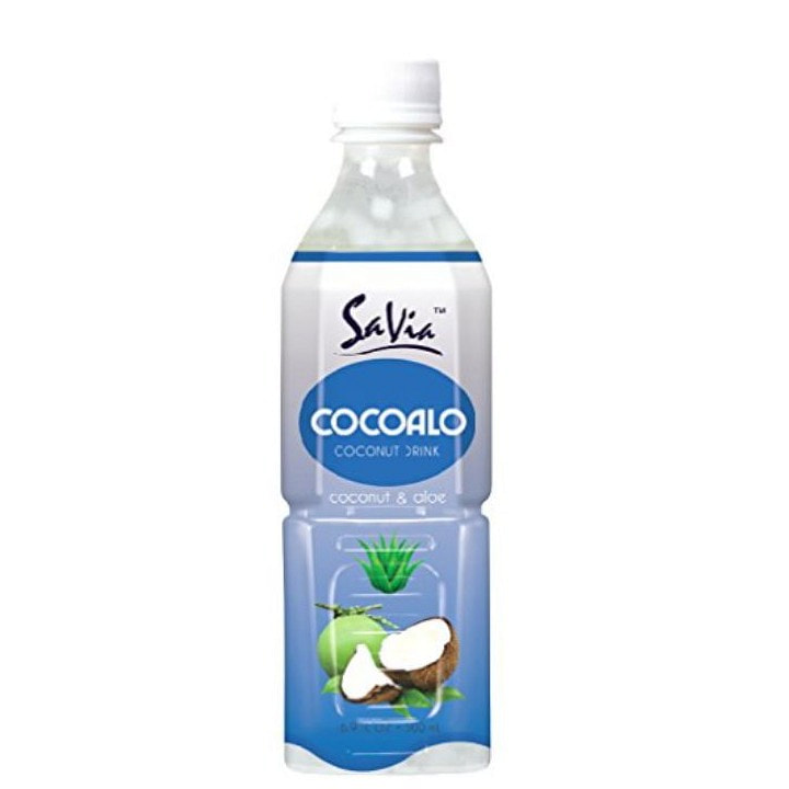 Savia Aloe Vera Drink Coconut 16.9oz 12 case