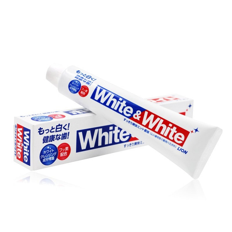 Lion White & White 亮白牙膏