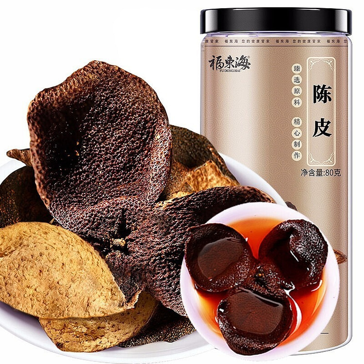 Fu Dong Hai Dried Tangerine  80g 1 bottle