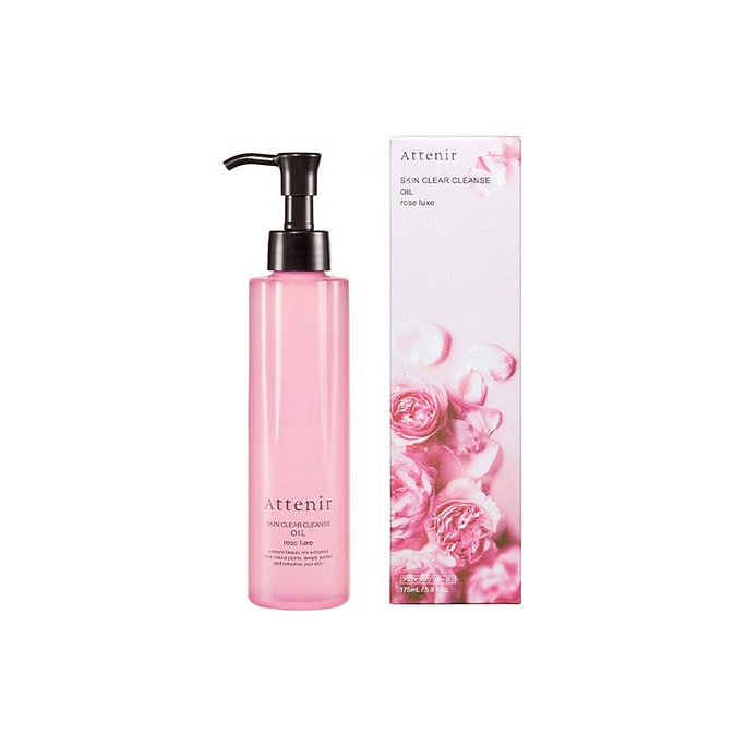 【日本直邮】ATTENIR 艾天然 清洁亮肤温和养护卸妆油 玫瑰花香 .175ml