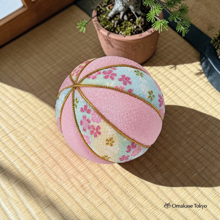 Tokyodo Chiffon-Floral Pattern (Pink) 90 g