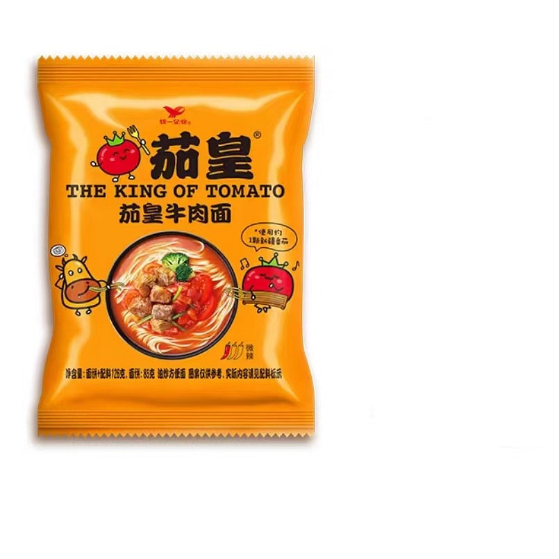 【70％OFF】 统一方便面茄皇番茄牛肉面126g*1袋速食泡面- Weee! ラーメン