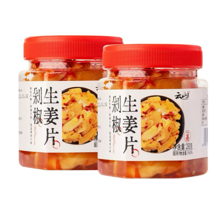 云山半剁椒生姜片280*2