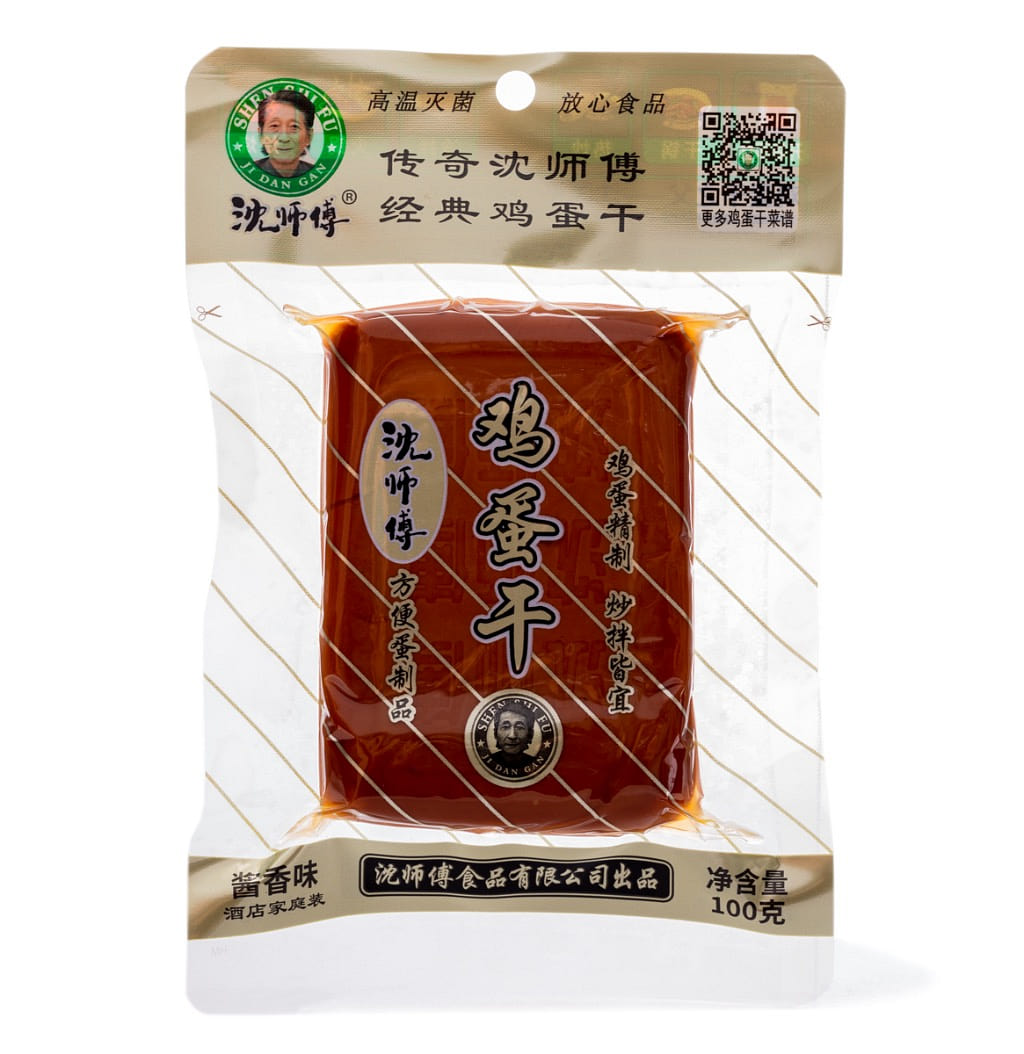 沈师傅 鸡蛋干 酱香味 100 克