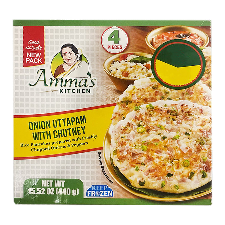 Amma's Kitchen Onion Uttapam with Chutney 440 克