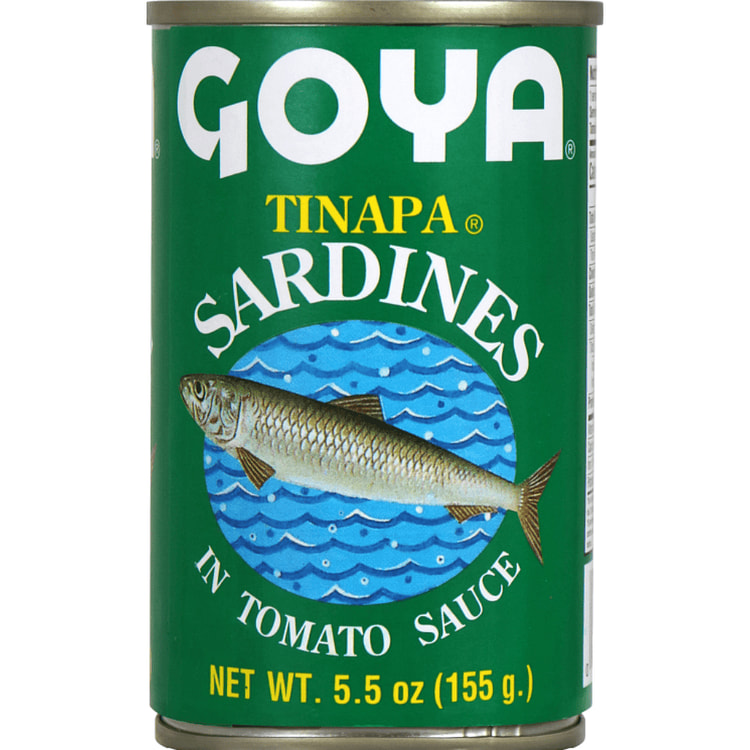 Goya Sardinhas Tinapa em Molho de Tomate 5.5 oz