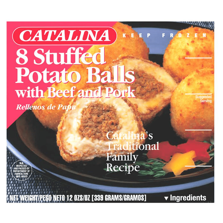Rellenos de Papa con Carne de Res y Cerdo Catalina 12 onza(s)
