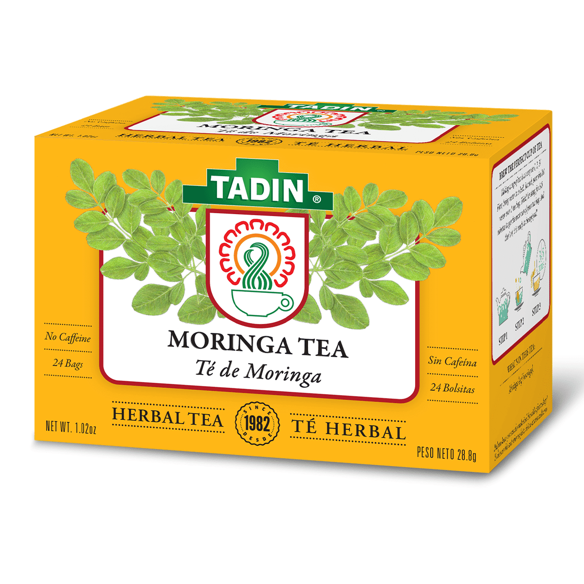 Tadin Chá de Moringa 0.04 onça(s)*24 pacotes