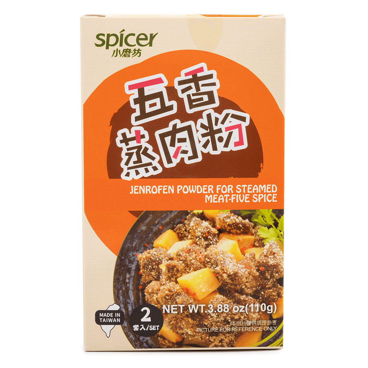 Taiwan Xiao Fang Miaokou Snack Five Spice Steamed Pork Noodles 110 g