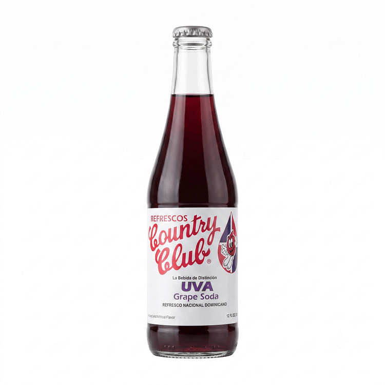 Country Club Grape Soda 12 fl.oz (min 2)