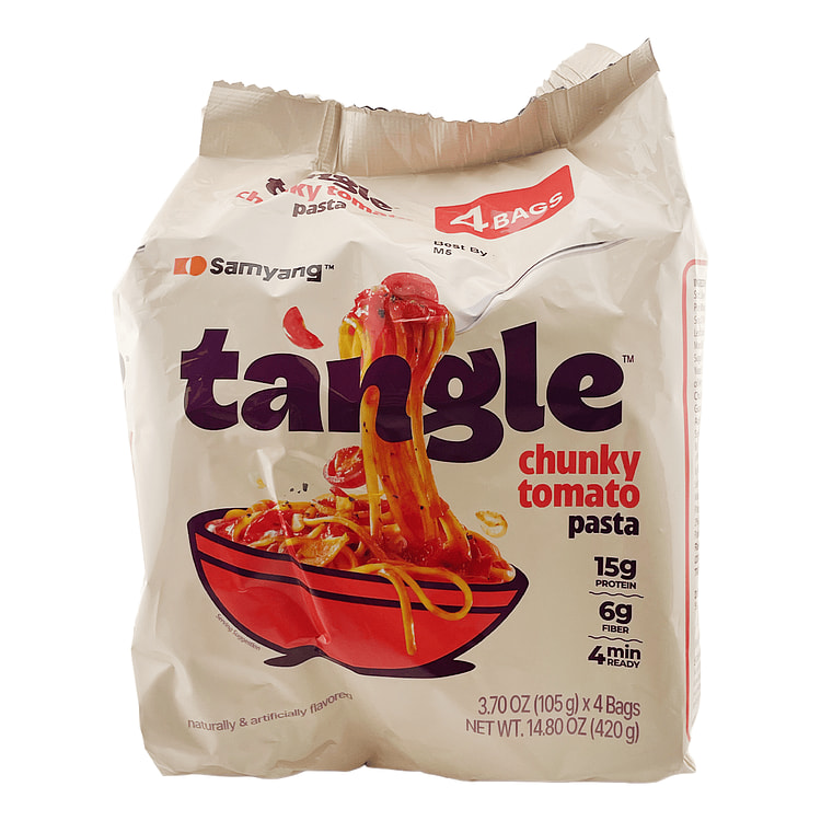samyang TANGLE Chunky Tomato Pasta 105 g*4 pack