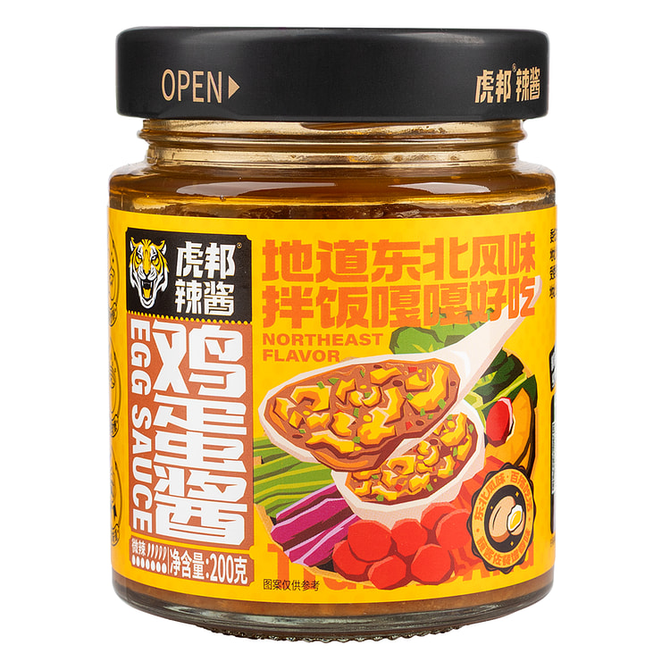 虎邦辣酱鸡蛋酱 200 克