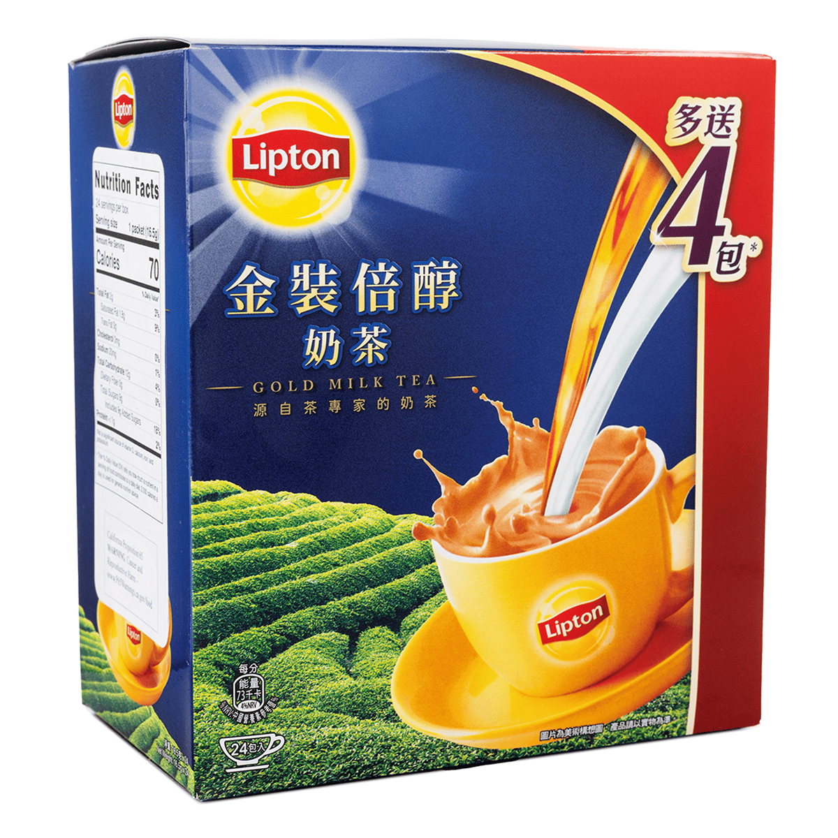 Lipton ミルクティー 24袋入 0.58 オンス*24 パック - Weee!