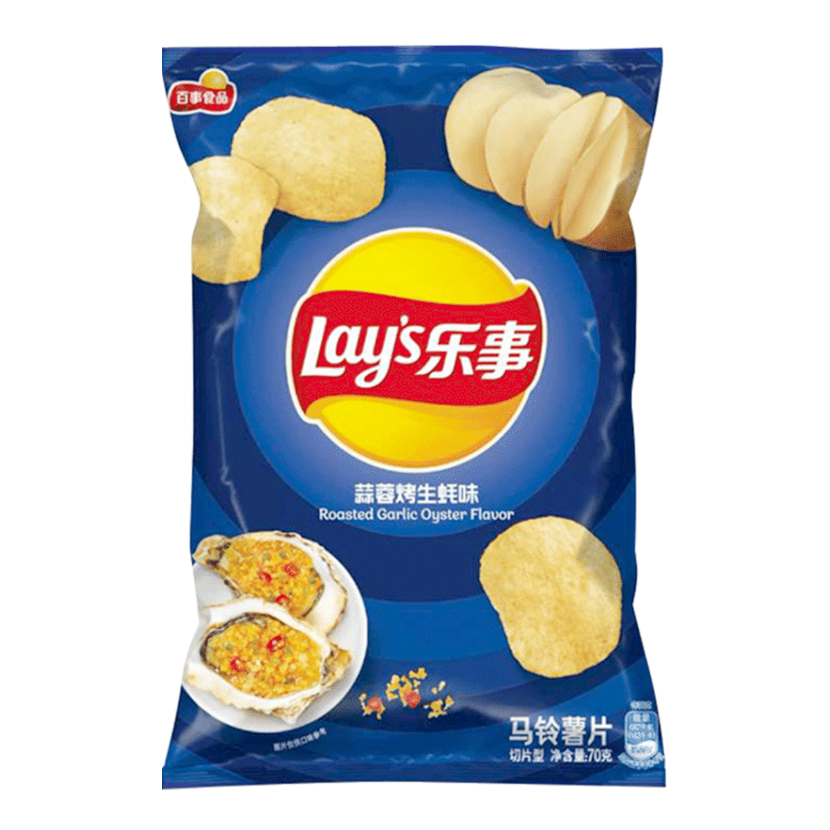 Lay's Potato Chips Garlic Oyster Flavor 70 g