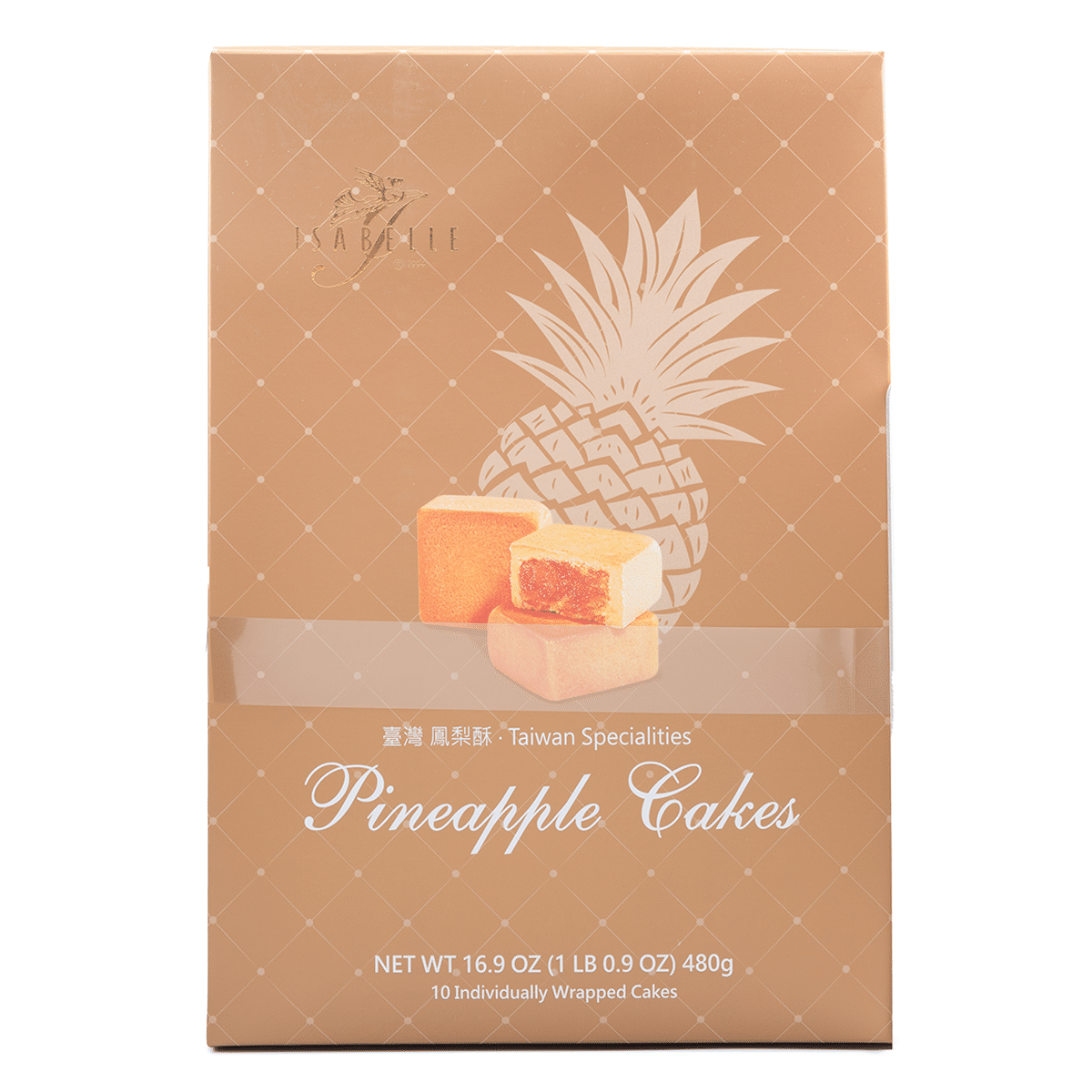 Isabelle Taiwan Specialties Pineapple Cakes 10ct 480 g