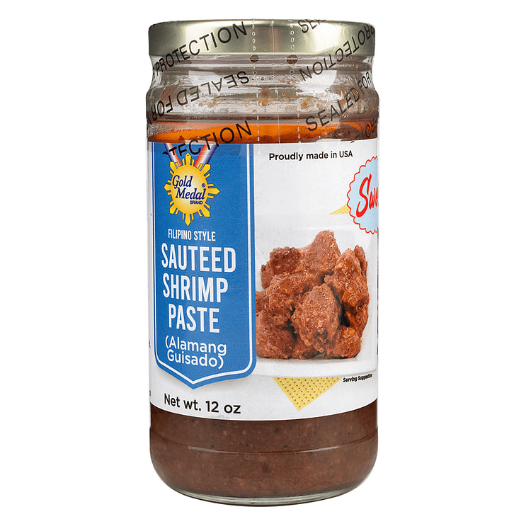 Gold Medal Bagoong Alamang Guisado Sweet (Shrimp Paste) 12 oz