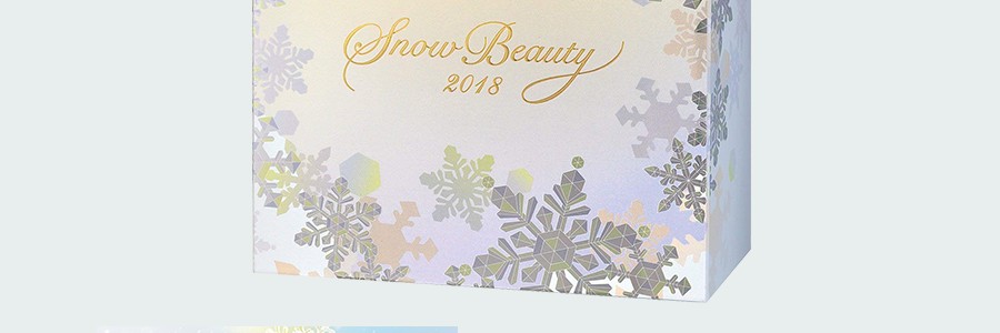 日本SHISEIDO资生堂 MAQUILLAGE SNOW BEAUTY 心机雪花蜜粉 单芯 2018限定