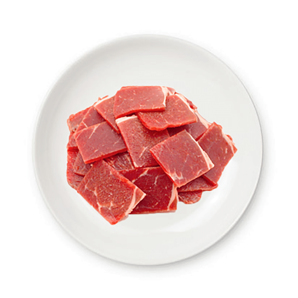 Tiras de Coxão Mole de Boi para Saltear, 4mm 1 lb
