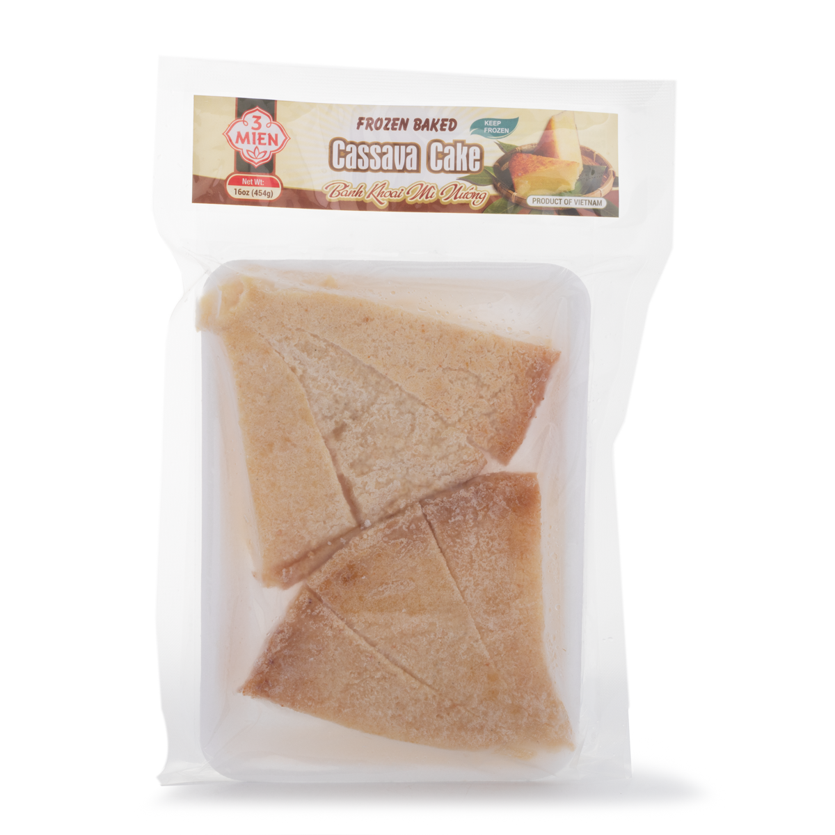 3 Mien Casava Cake (Banh Khoai Mi) Frozen - Weee!