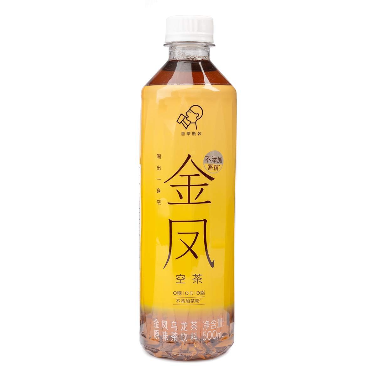 百人一首 黄金茶盌 喜茶空茶金凤乌龙茶0糖0卡0脂500 毫升- Weee!