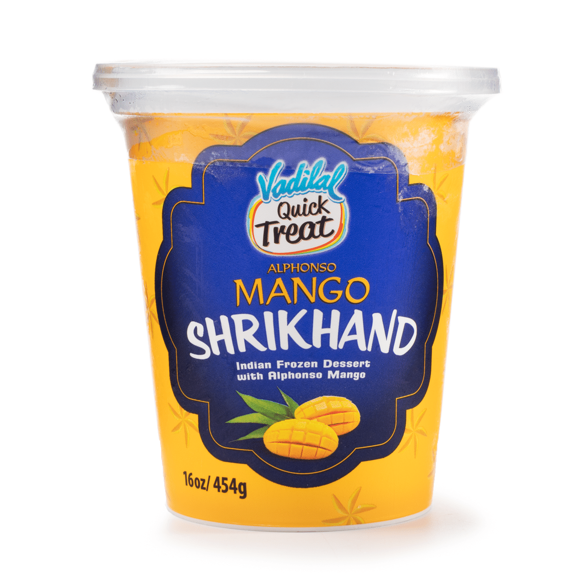Vadilal Alphonso Mango Shrikhand, Frozen 16 oz