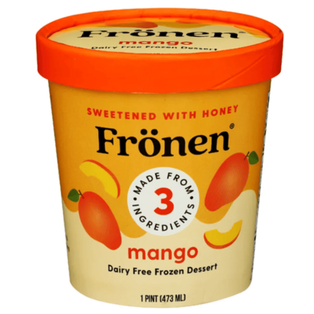 Fronen Mango Dairy Free Desert, Frozen 16 oz