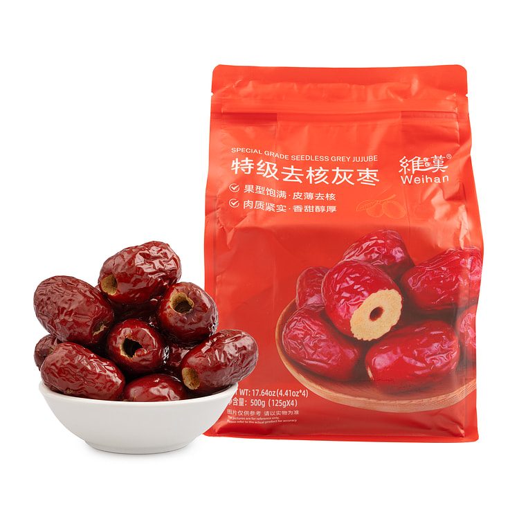 Weihan Special Grade Seedless Grey Jujube 500 g