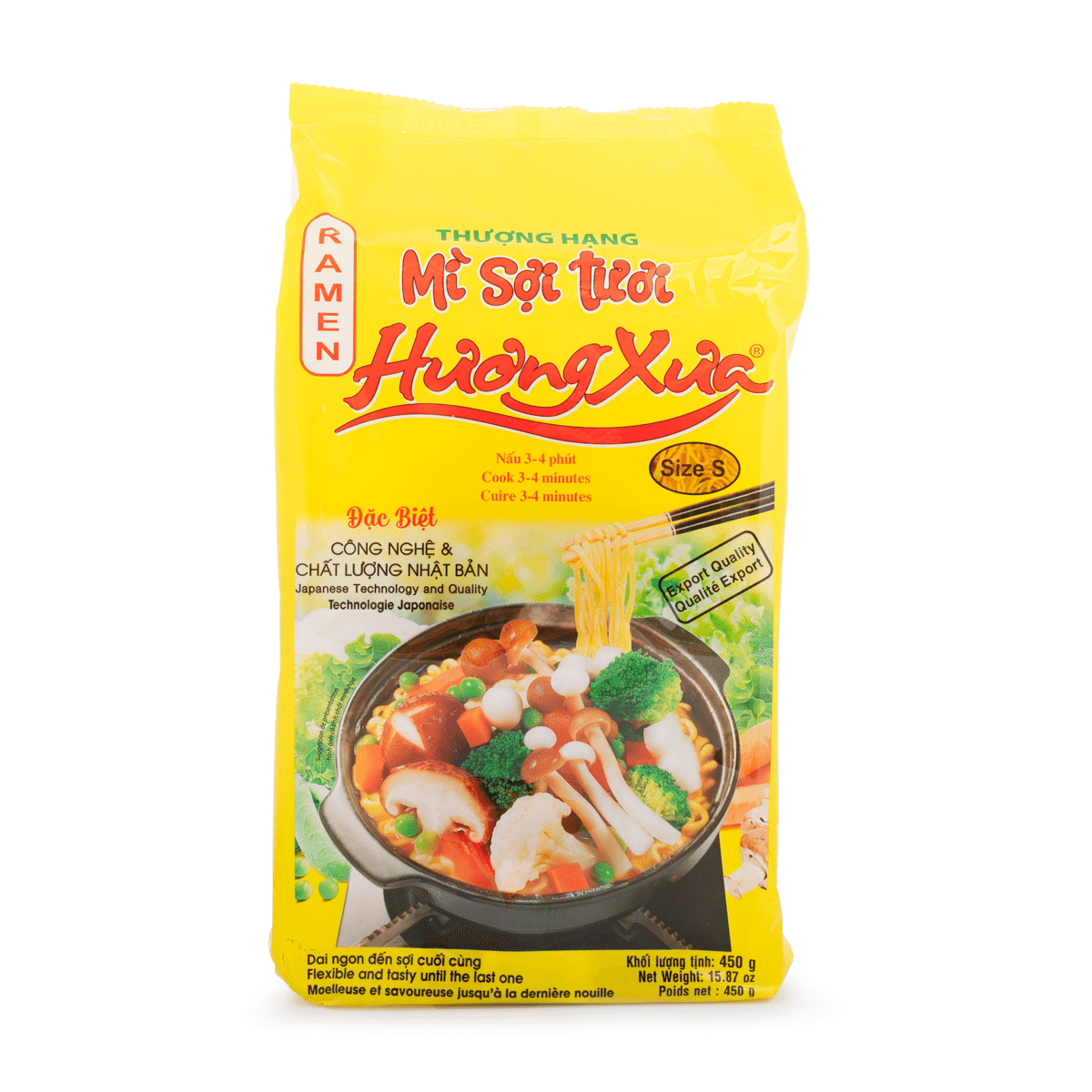 Huong Xua-Premium Noodle 450 그램