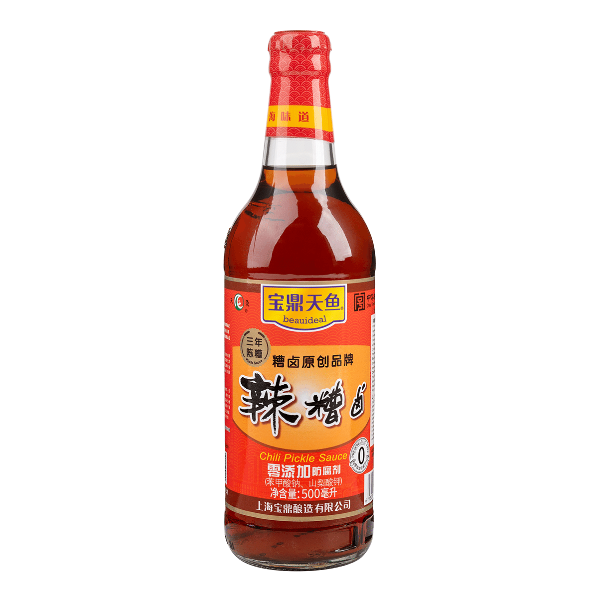 Beauideal Superior Pickle Sauce Cooking Wine, Spicy Flavor 500 ml