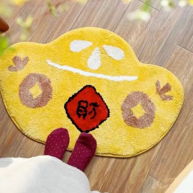 聚财元宝 地垫 1 份