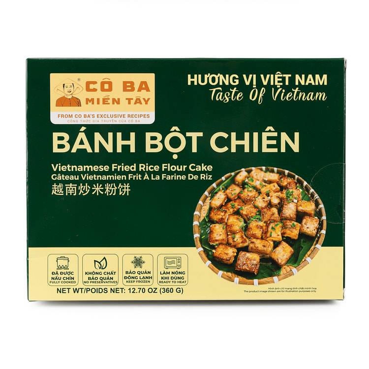 Bánh Bột Chiên Cô Ba Miền Tây, Đông Lạnh 12.7 oz