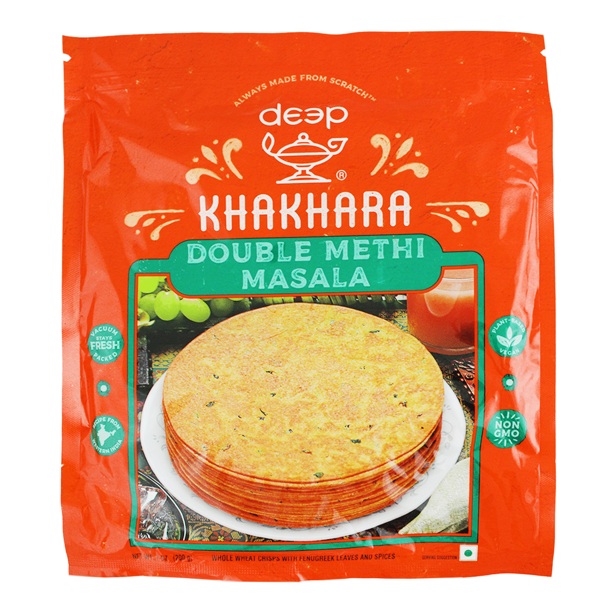 Deep Double Methi Masala Khakhara 200 g