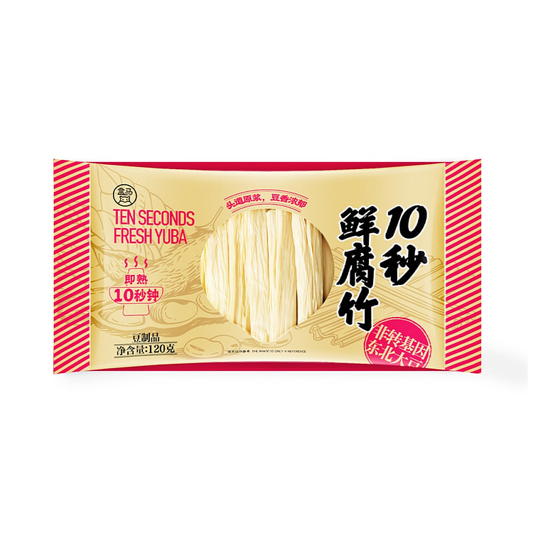 盒马 10秒鲜腐竹（非转基因，东北大豆制作） 120 克