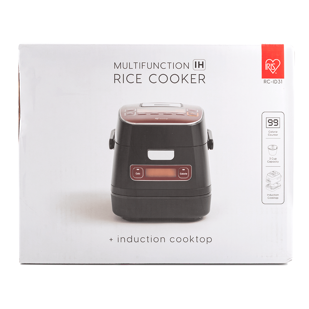 Only 5 Left Iris 2-in-1 IH Rice Cooker (3-Cup) Japanese Precision Heating 1 each