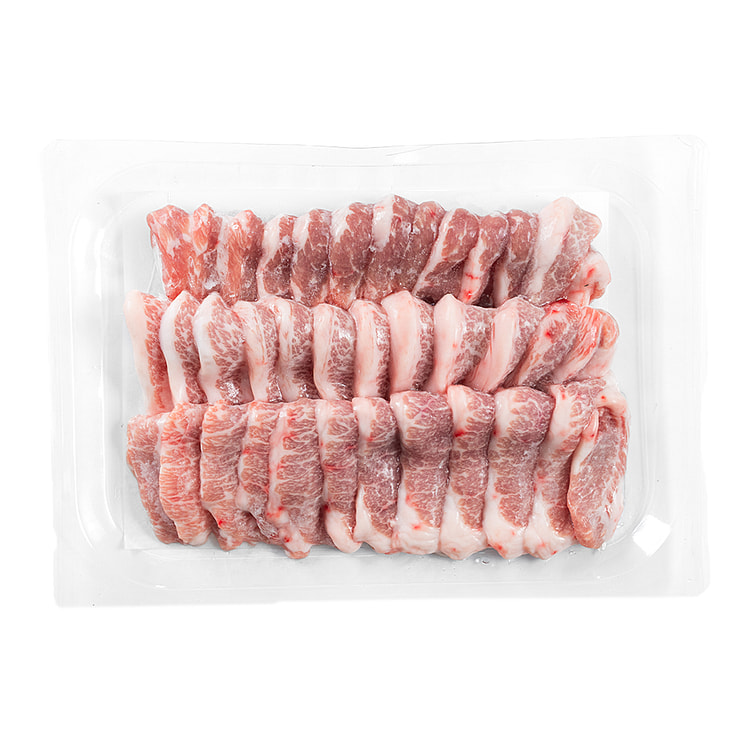 黑豚猪脸肉 肥度偏高 (煎烤） 1 磅