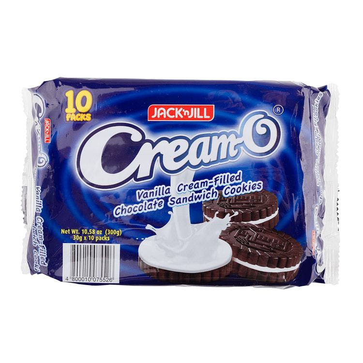 Jack 'n Jill Cream-O Vanilla Cream Filled Sandwich Cookies 300 g