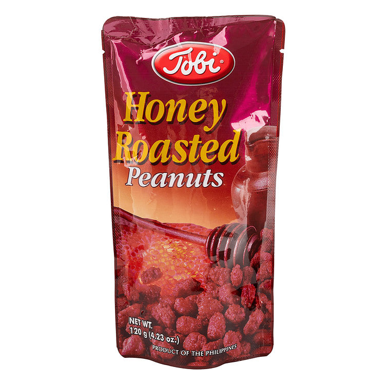 Tobi Honey Roasted Peanuts 120 g